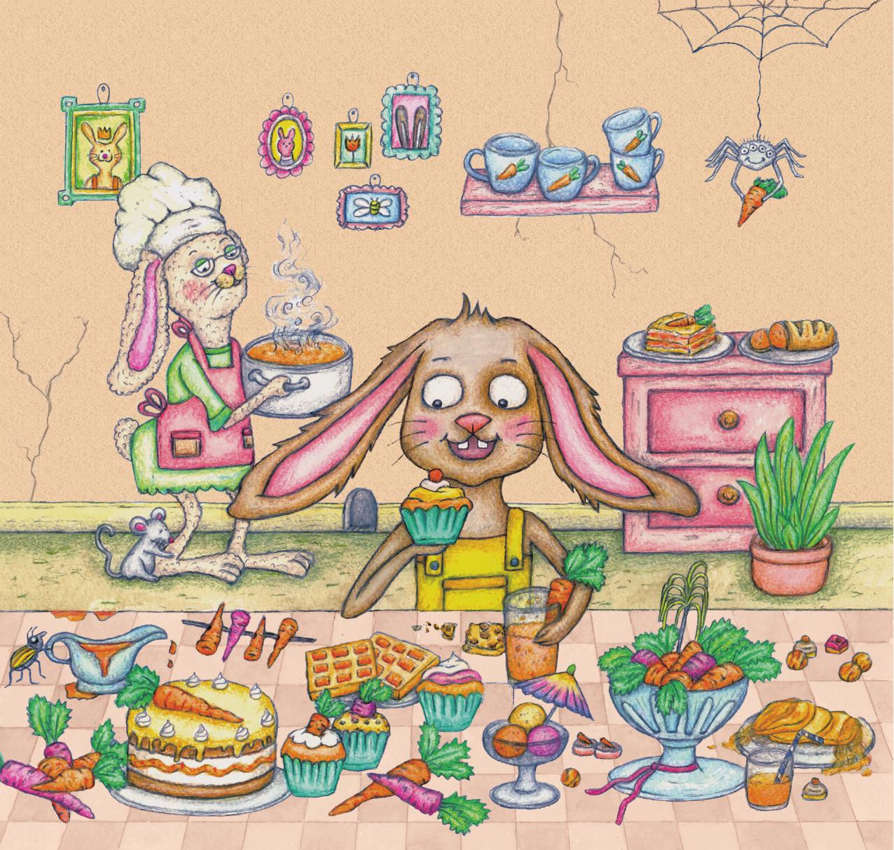 Mein erstes Kinderbuch erscheint: Vom Hasen, der einen Möhrengarten pflanzte